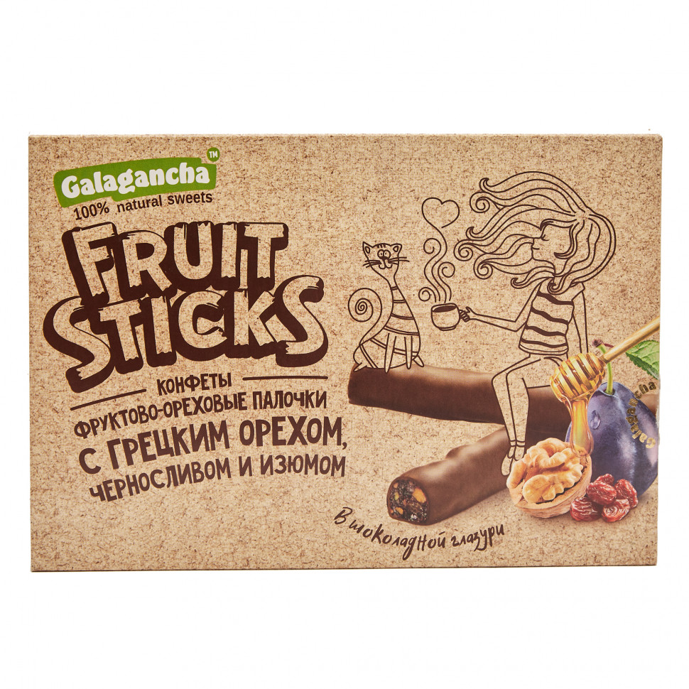  Берестов КРАФТ Fruit Stiсks с черносливом и грецким орехом, 175г в Москве