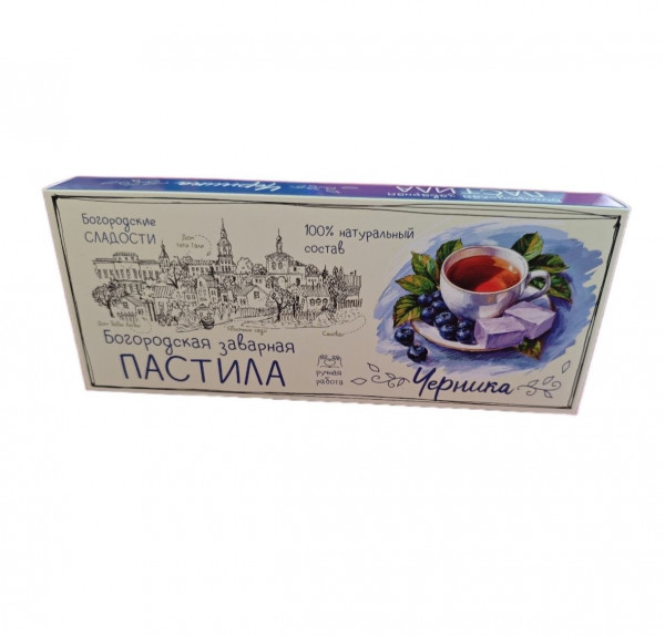 №1 Пастила заварная "Черника", 250г в Москве