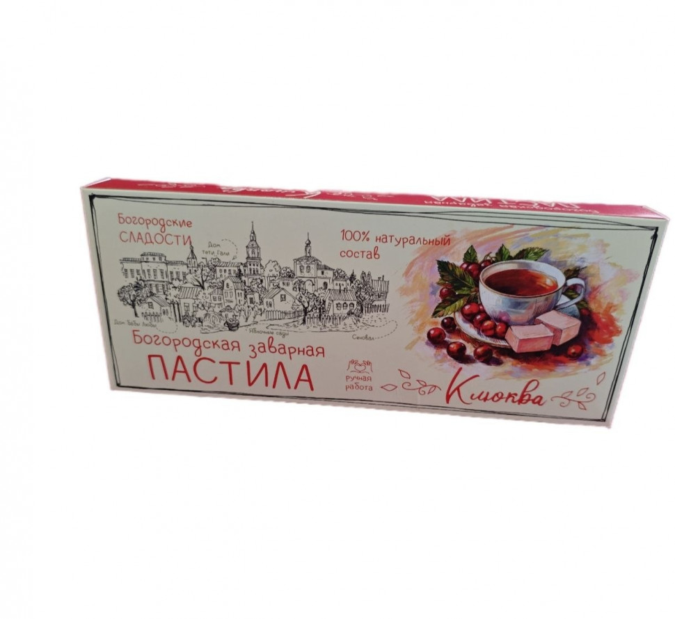  Пастила заварная "Клюква", 250г в Москве