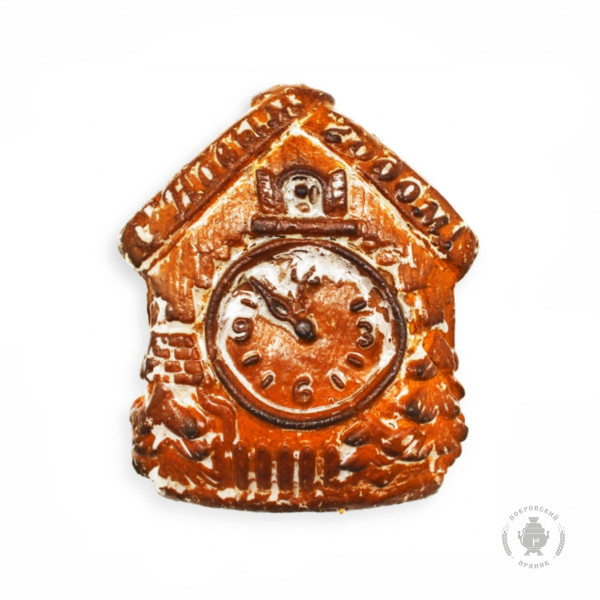 №1 Пряник печатный  Часы, 300г(начинка сгущёнка+орех) в Москве
