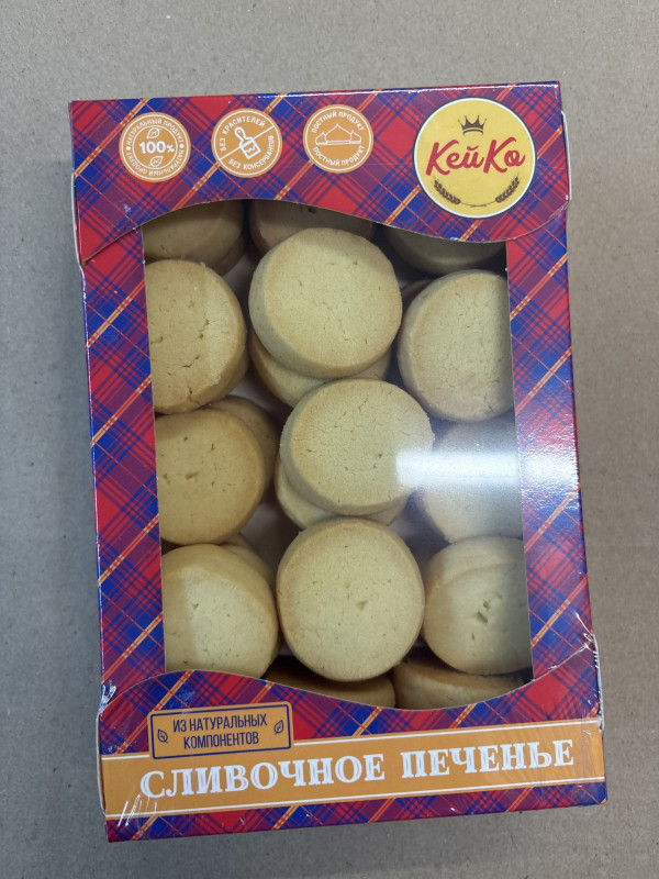 №3 Кей Ко Печенье Сливочное, 300г     в Москве