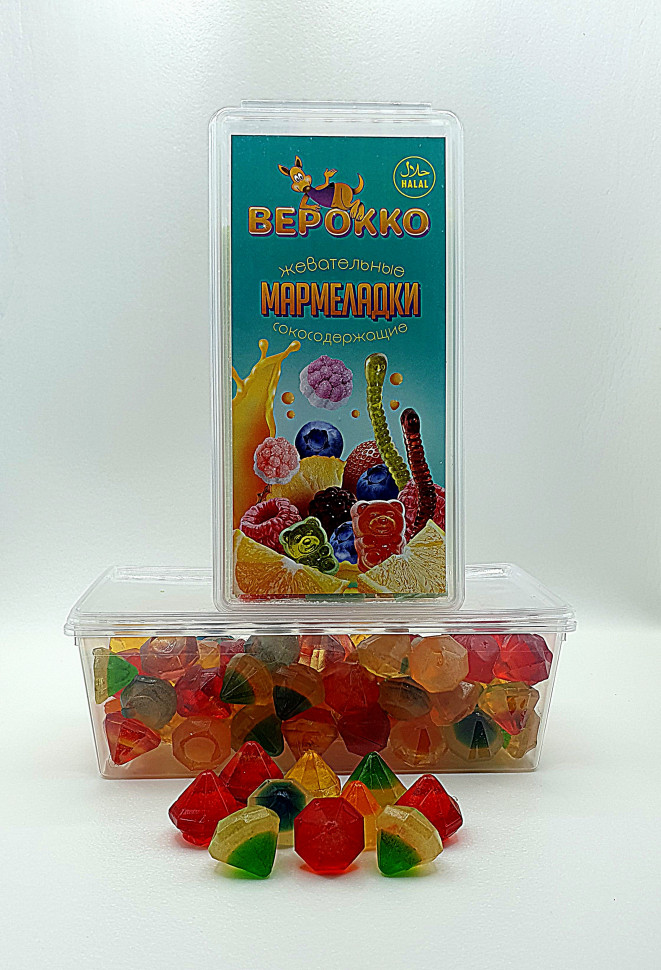  Жевательный мармелад Самоцветы, 250г      в Москве